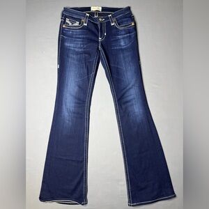 Big Star Women's Dark Blue Flare Jeans